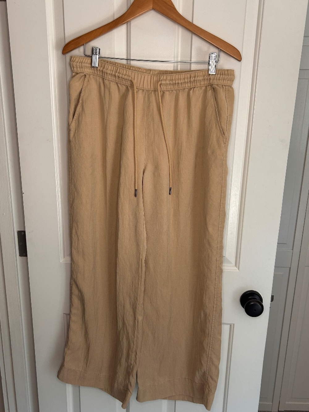 Women's Calypso St Barth Wide leg pants - Size Large - Khaki